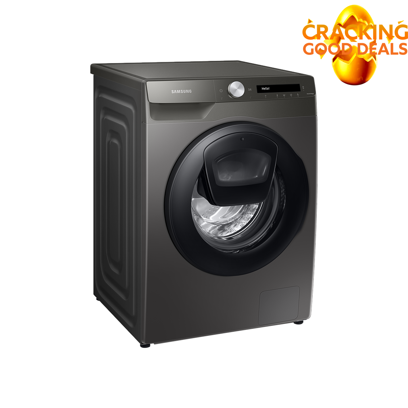 Samsung 9kg Front Loader Washing Machine - Inox Silver (Photo: 4)